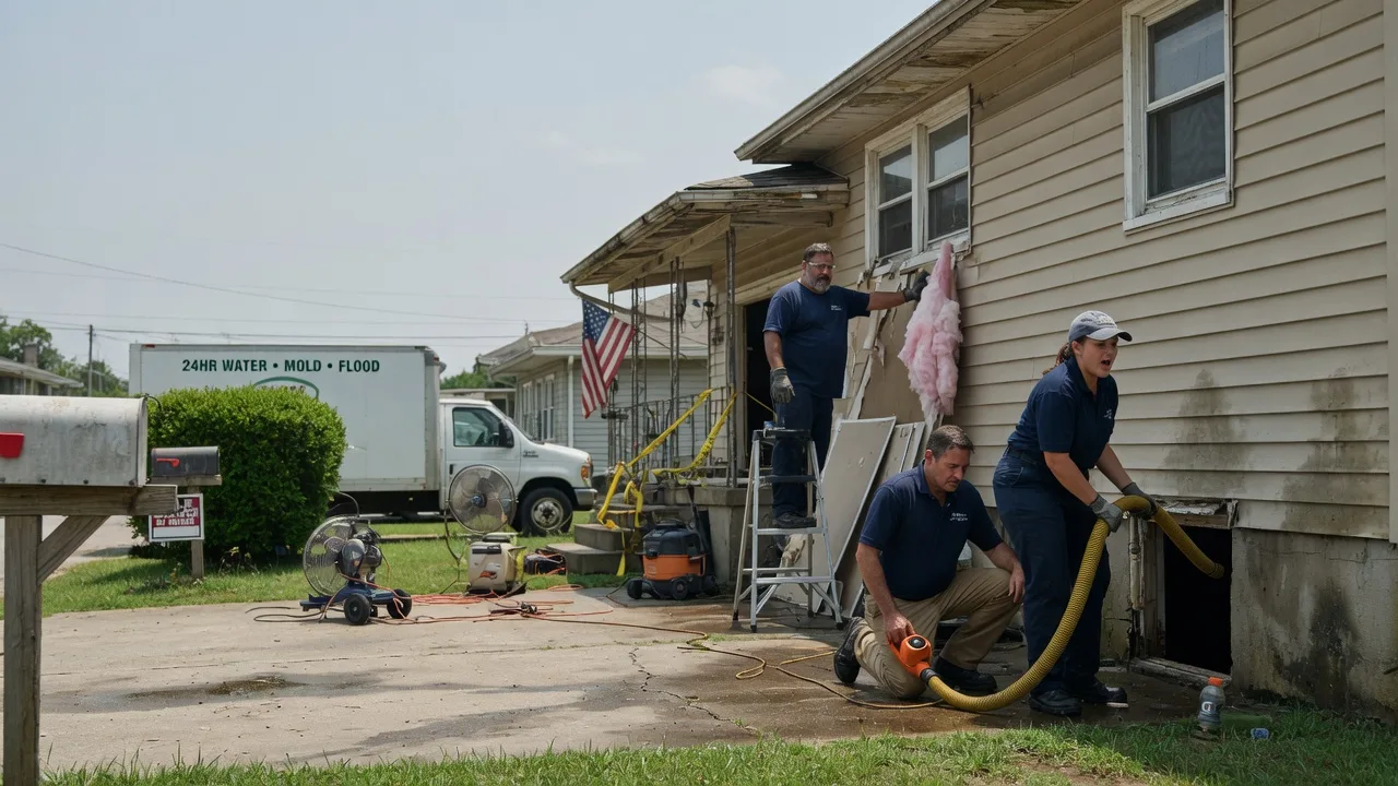 Water Damage Repair in Sapulpa, OK near me